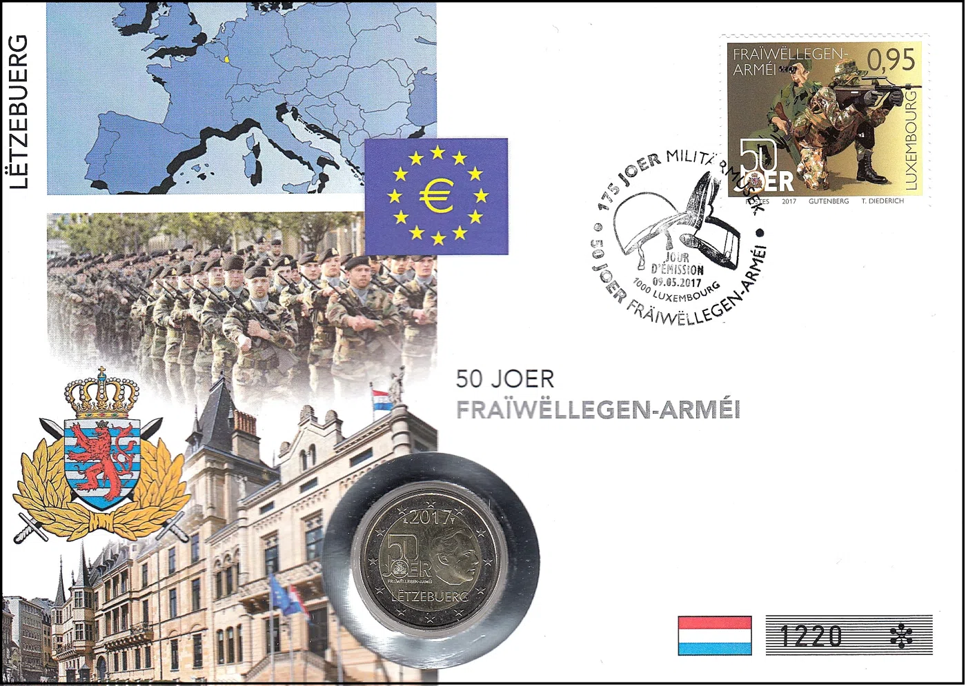 50. OBLETNICA PROSTOVOLJSTVA LUKSEMBURŠKE VOJSKE